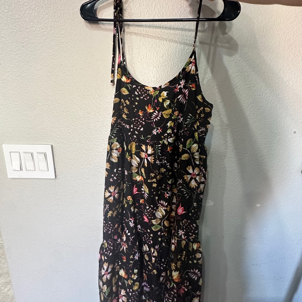 Natural Life Black Floral Dress